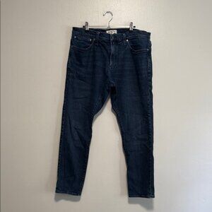 Madewell Blue Slim Jeans with Tapered Fit